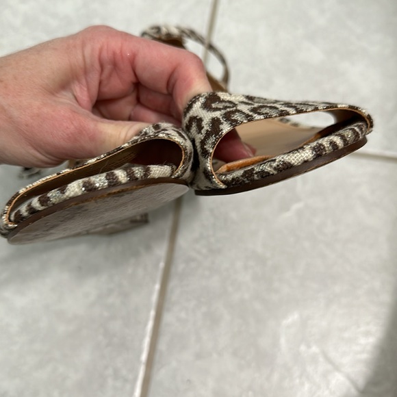 J.Crew Laila Leopard Wedges - Size 9 - EUC - Comfy! - Picture 11 of 17